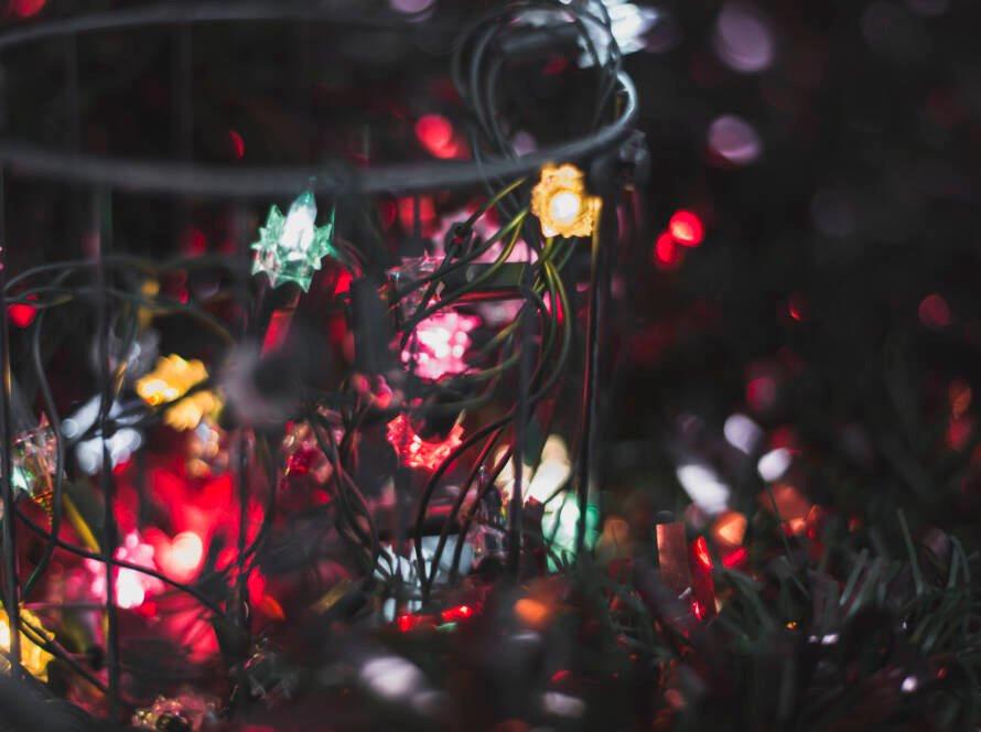 automatización de luces navideñas con IA